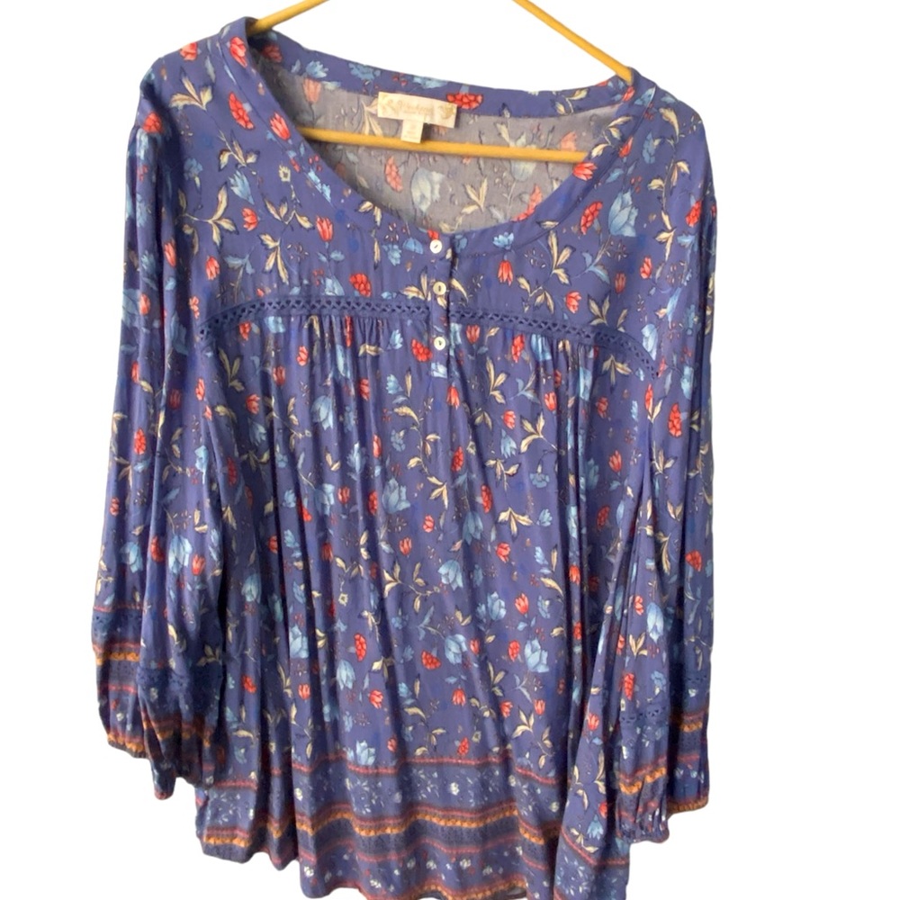 NWOT Weekend by Suzanne Betro tunic top